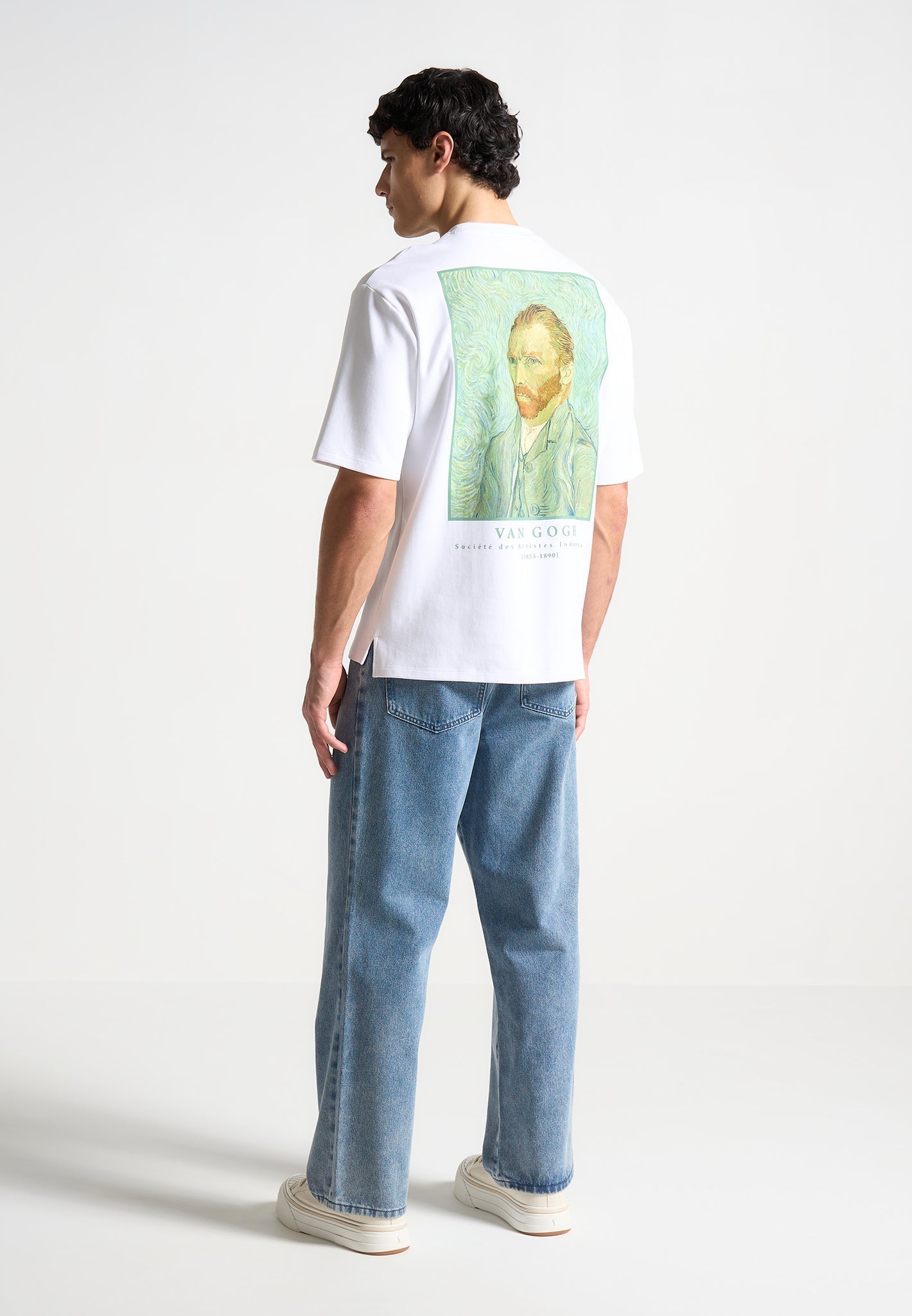 Van Gogh Self Portrait T-Shirt - White